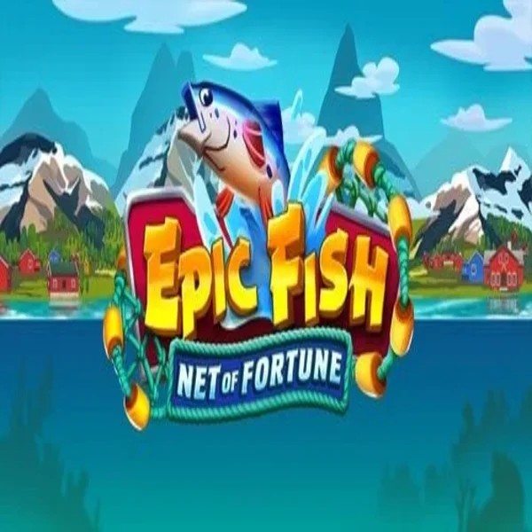 Slots logo of Epic Fish Net of Fortune from Quickspin at Bruno Casino