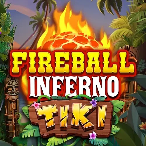 Fireball Inferno Tiki game by NetEnt – logo hosted on Bruno Casino
